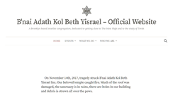 Desktop Screenshot of bnai-adath.org